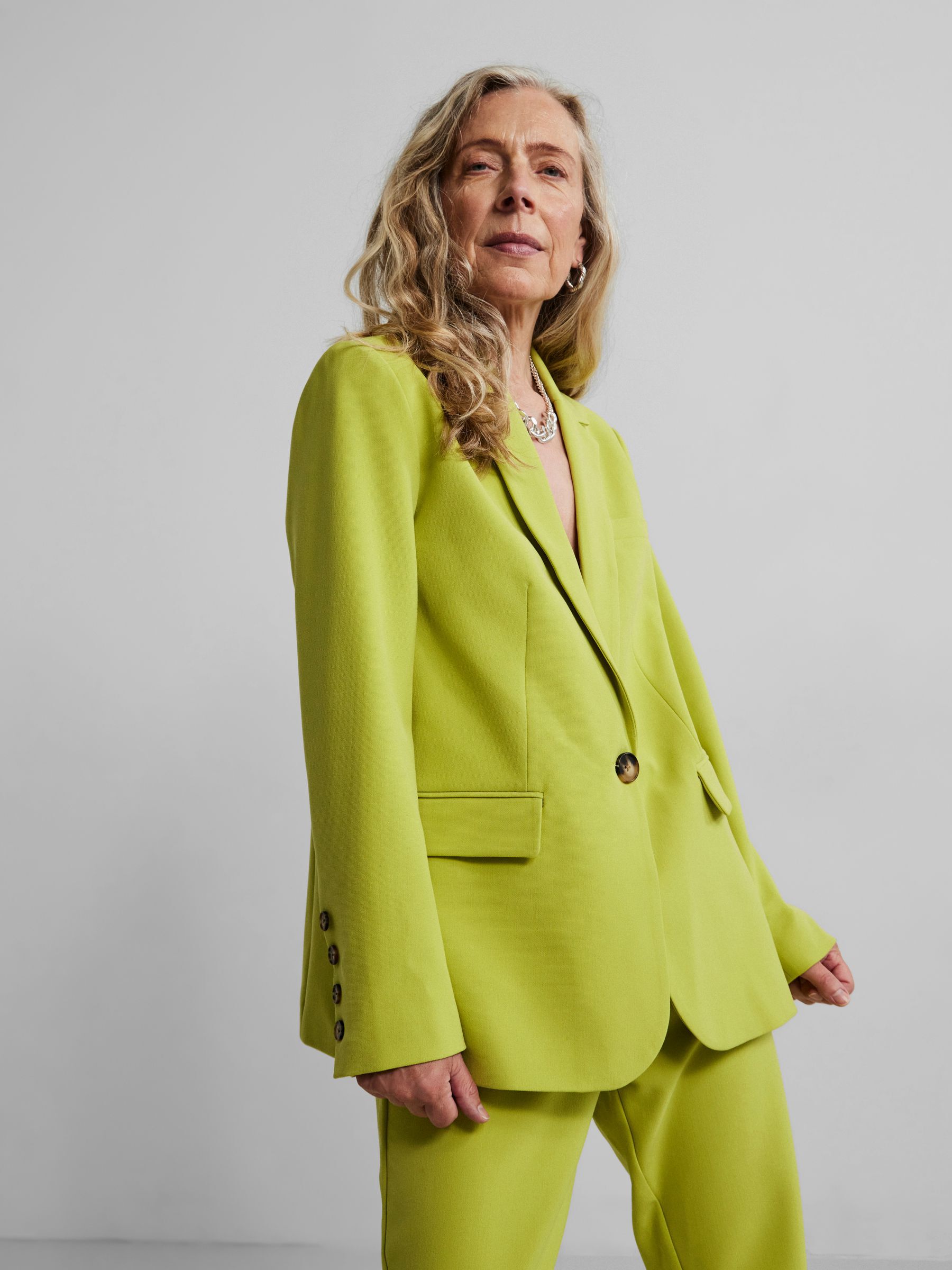 Apple green blazer outlet