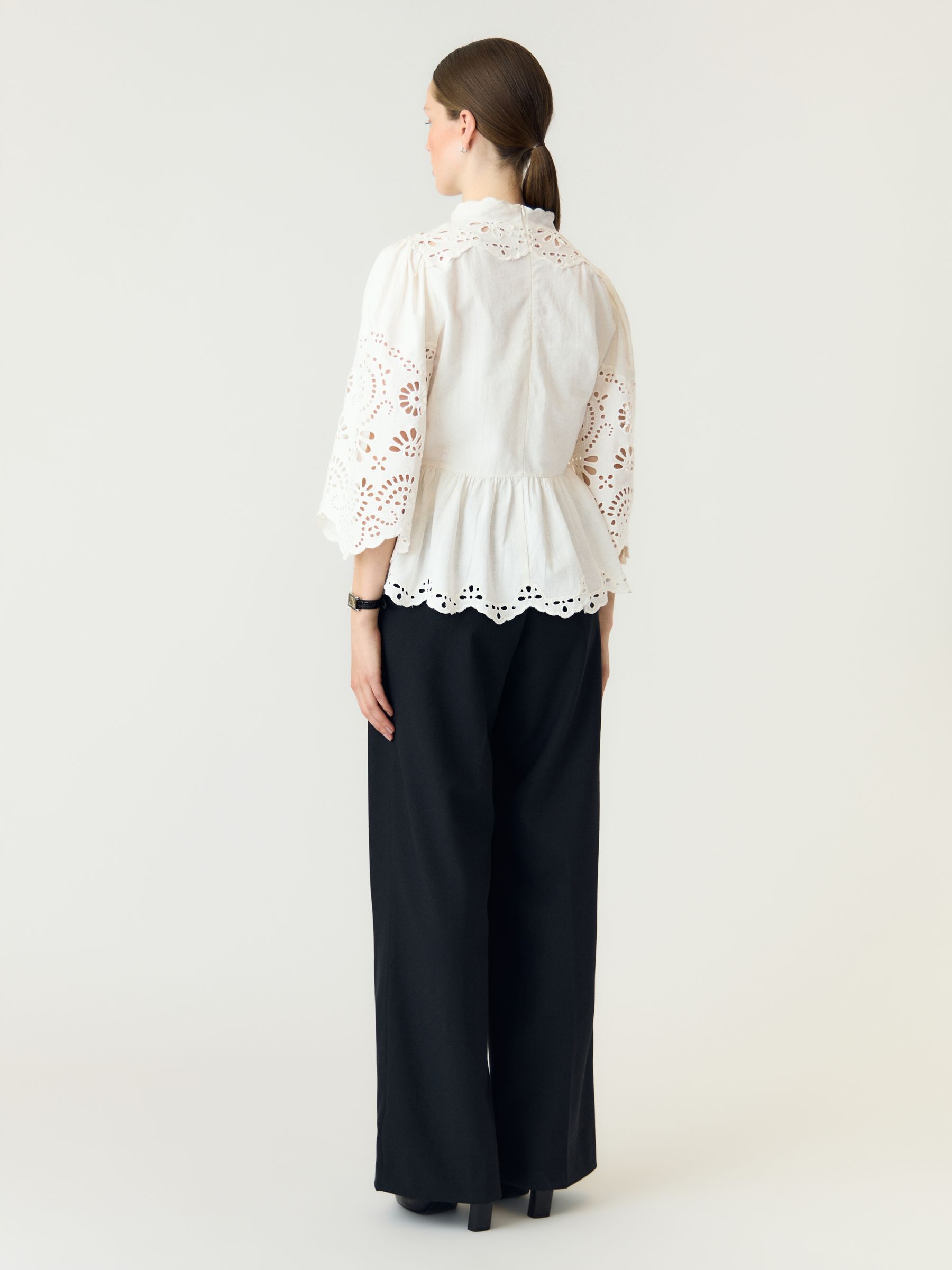 YASGINGA 3/4 SLEEVED TOP | White | YAS® Norway