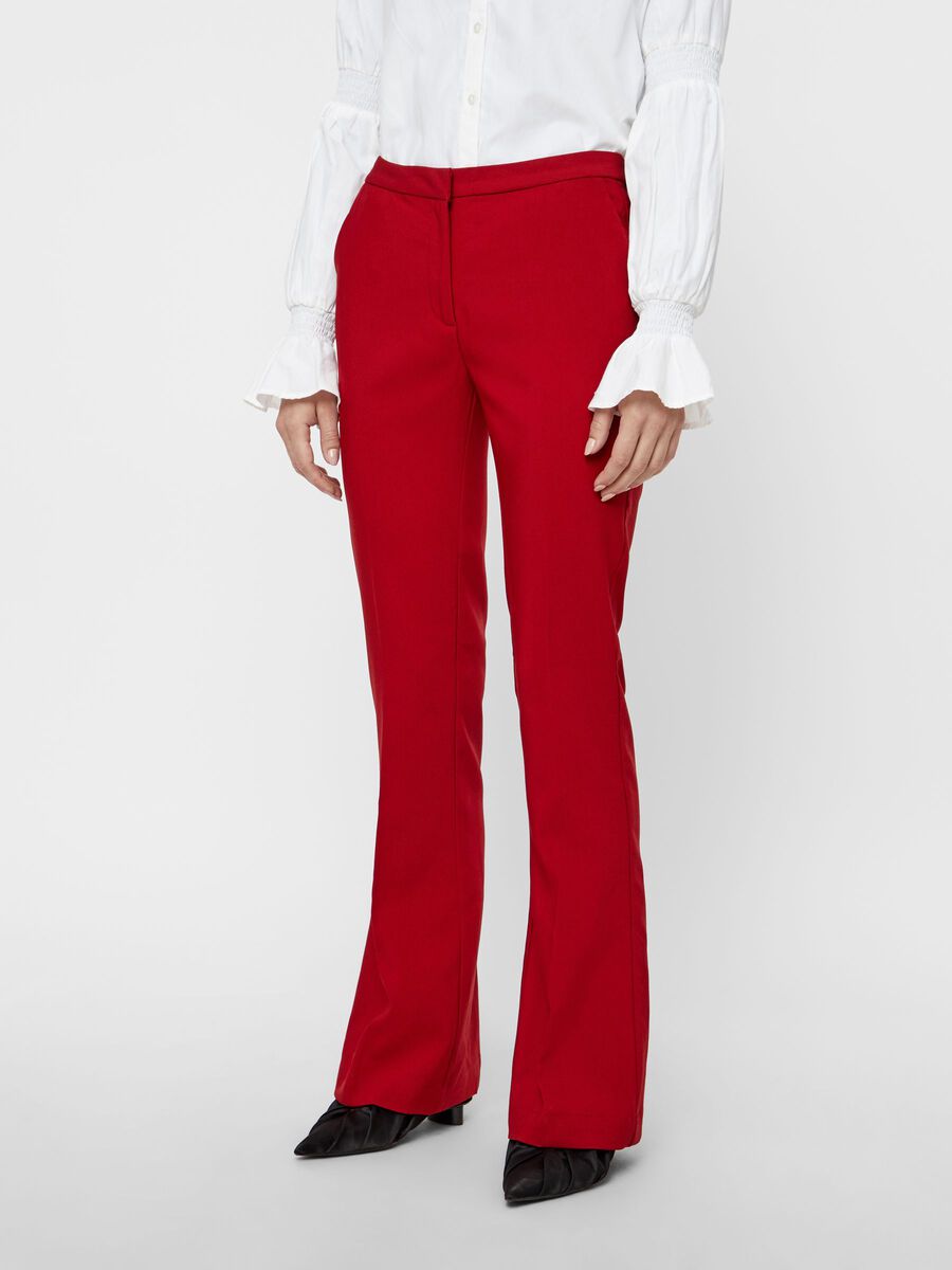 Y.A.S RODE BOOTCUT BROEK, Rio Red, highres - 26012918_RioRed_003.jpg