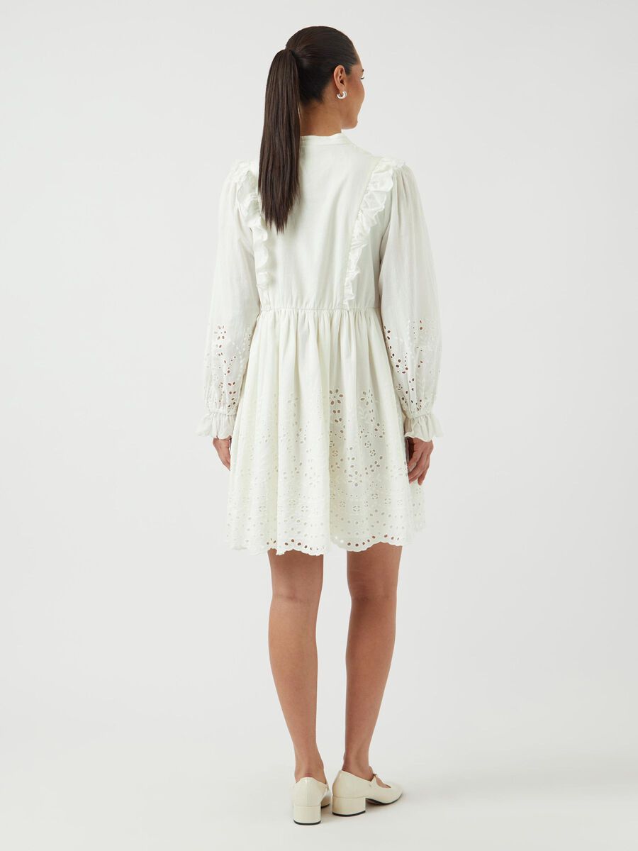 YAS YASLUMA MINI DRESS, Star White, highres - 26036256_StarWhite_004.jpg