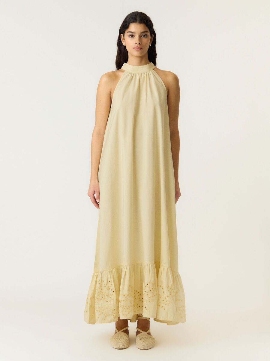 Product carousel image - YASKERSTIN HALTERNECK MAXI DRESS, Anise Flower | 1