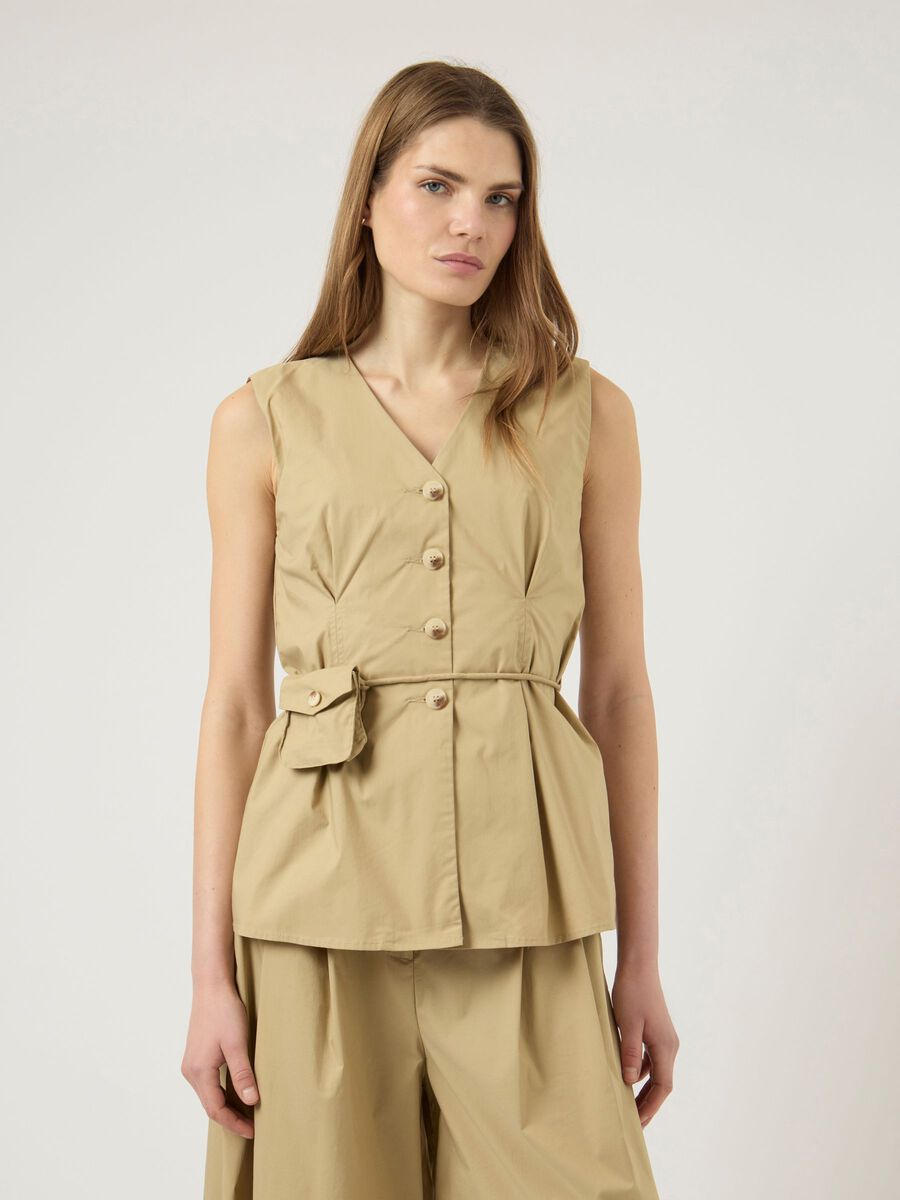 Product carousel image - YASFIMA  WAISTCOAT, Incense | 1