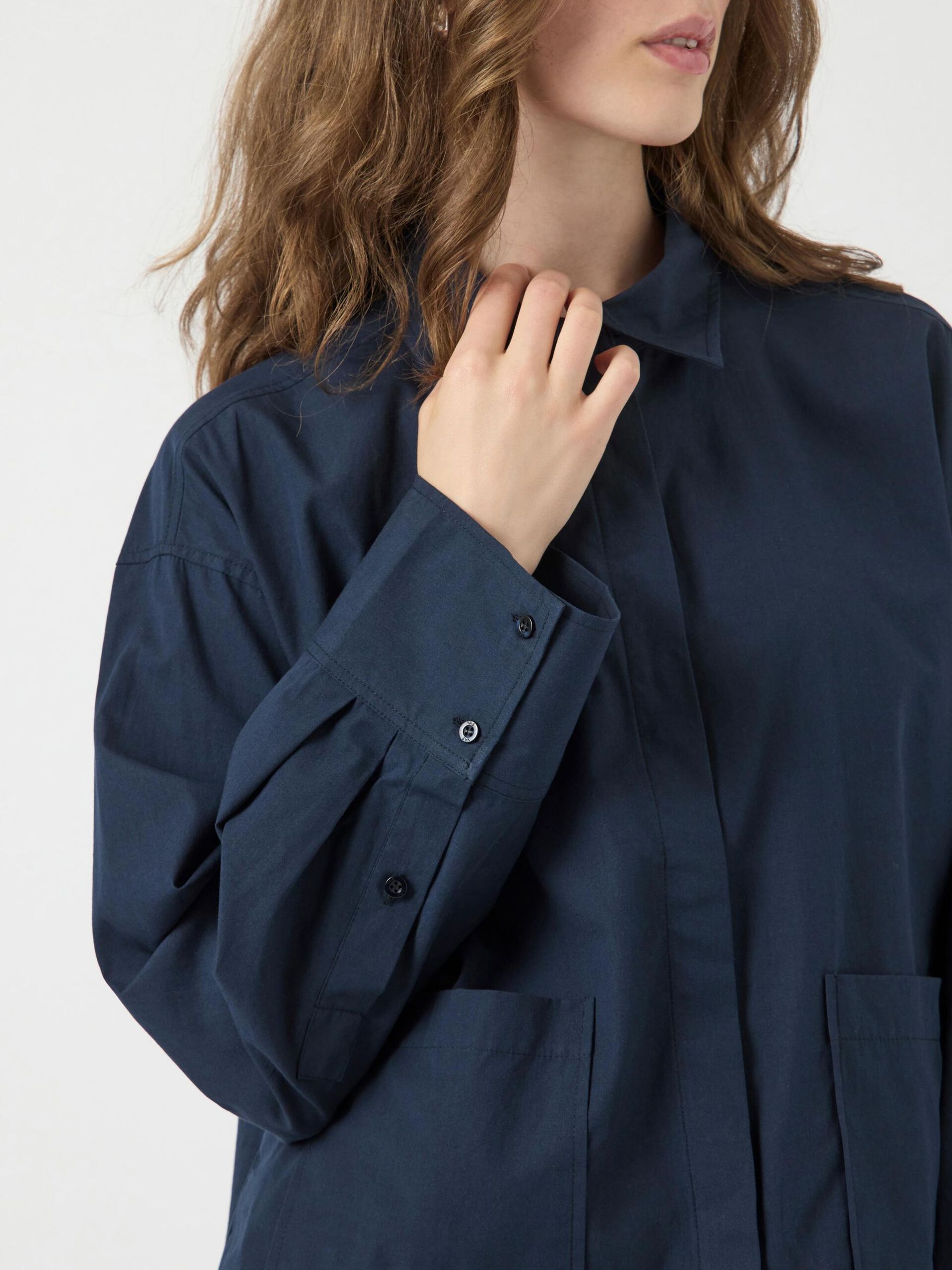 Carousel image - YASLEE SHIRT, Navy Blazer | 3