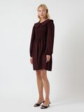 Product image thumbnail - YASCHEMMA SMOCK MINI DRESS, Winetasting | 1