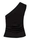 YAS YASVENICE ONE-SHOULDER TOP, Black, highres - 26037727_Black_002.jpg
