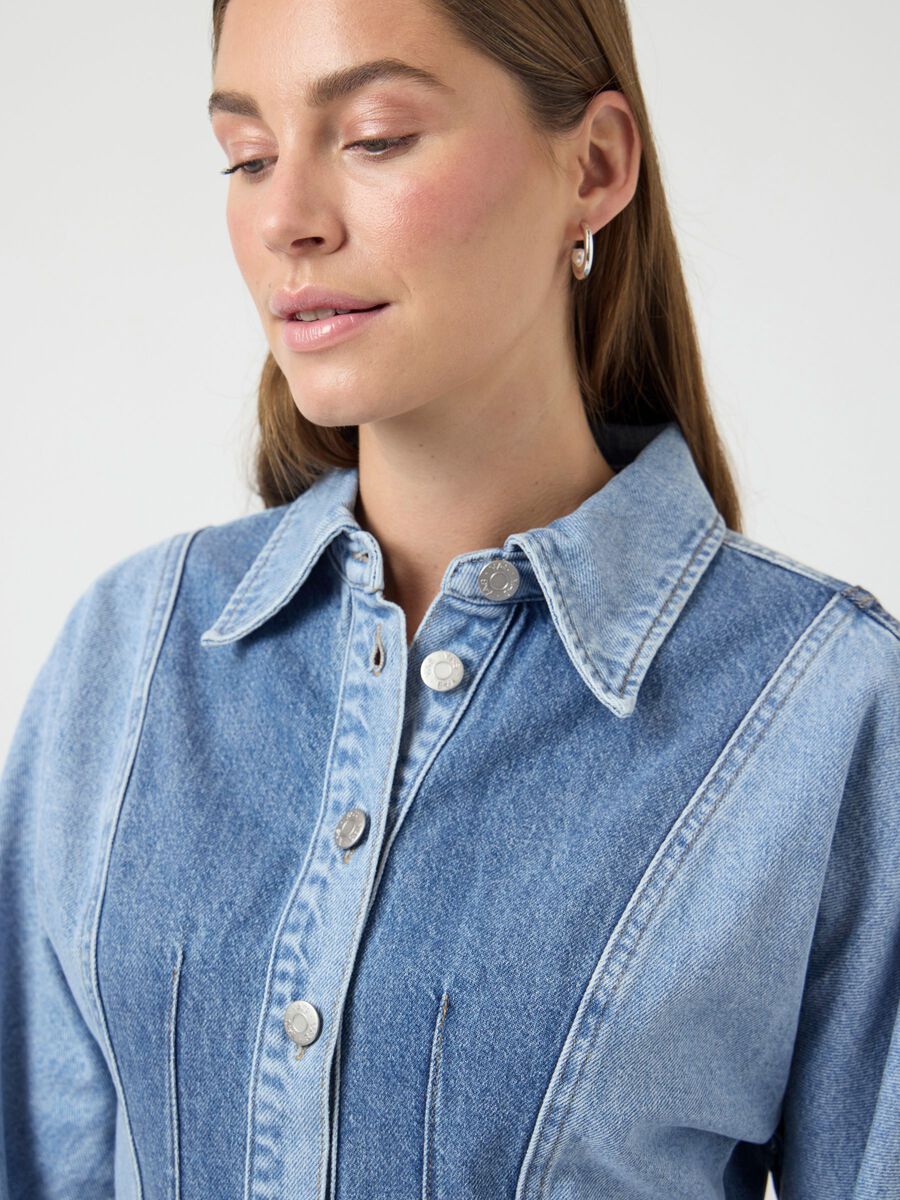 Carousel image - YASFARO DENIMKJOLE, Light Blue Denim | 3