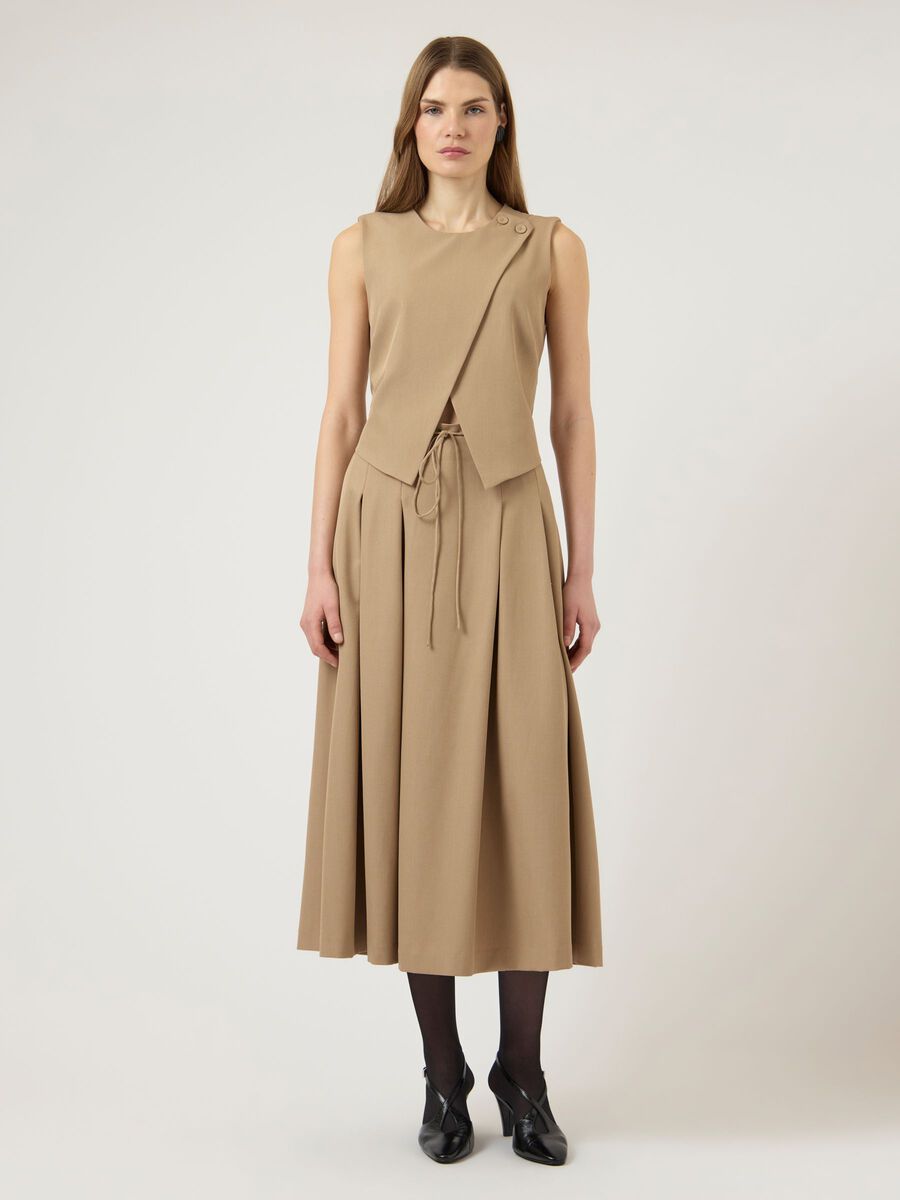 Product carousel image - YASCAMIA HW  MAXI SKIRT, Incense | 1