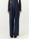 Product image thumbnail 1 SPODNIE Z WYSOKIM STANEM, Navy Blazer