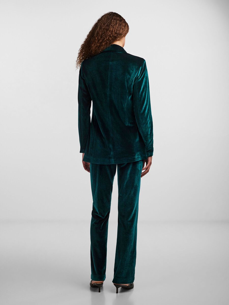 Y.A.S YASVELVA BLAZER, Deep Teal, highres - 26028481_DeepTeal_004.jpg
