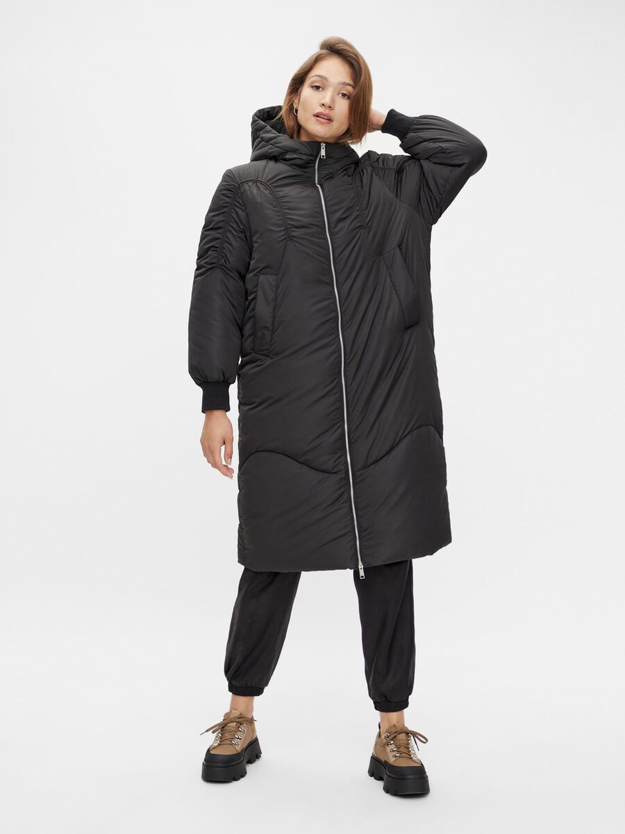 Y.A.S YASMICCO PADDED JACKET, Black, highres - 26024609_Black_003.jpg