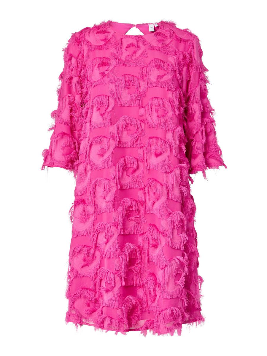 Product carousel image - YASDIO 3/4 MINI DRESS, Rose Violet | 2