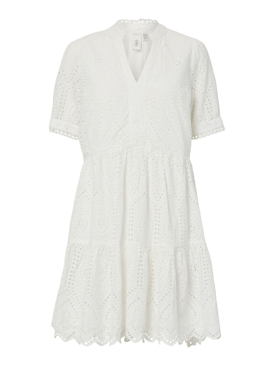 YAS YASHOLI MINI DRESS, Star White, highres - 26027163_StarWhite_001.jpg