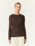 thumbnail Yasdot ls mesh  top, colour: pinecone, brown, front