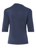 Product image thumbnail - YASLYSA - 2/4 TOP, Navy Blazer | 6