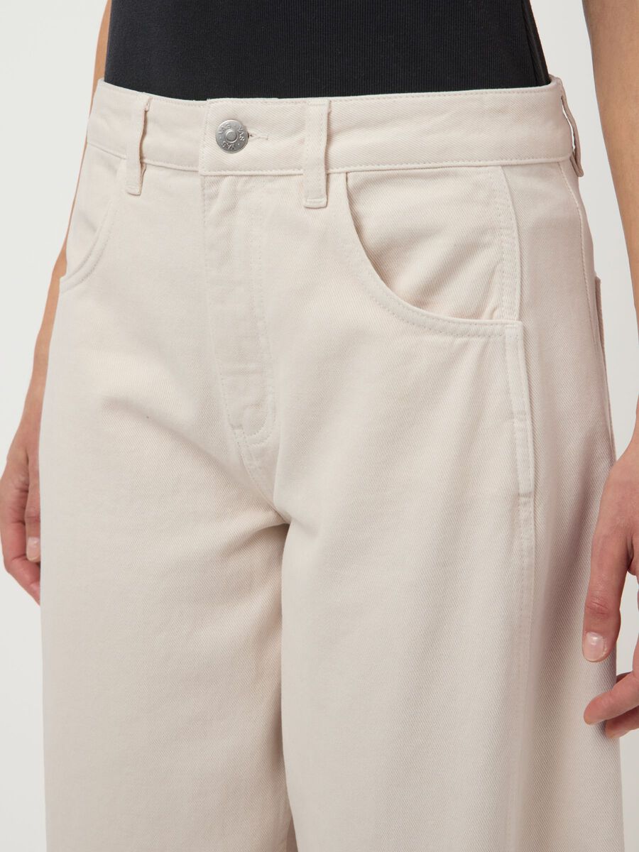 Carousel image - YASCAMEA - TH - LONGUEUR CHEVILLE JEANS BARREL, Pristine | 3