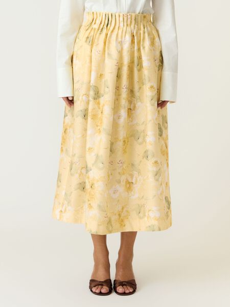 YAS YASLEMON HW  MAXI SKIRT, Pale Banana, highres - 26040808_PaleBanana_1277223_003.jpg