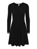 Y.A.S YASBECCO KNITTED DRESS, Black, highres - 26011181_Black_001.jpg