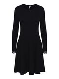 Y.A.S YASBECCO ROBE EN MAILLE, Black, highres - 26011181_Black_001.jpg