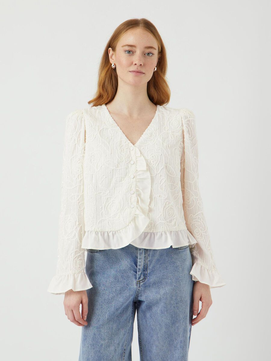 YAS YASSILKA LONG SLEEVED TOP, Birch, highres - 26037344_Birch_003.jpg