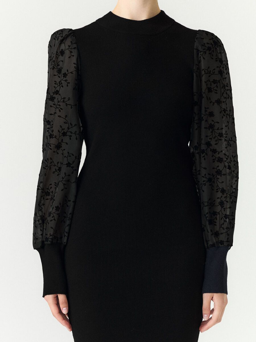Carousel image 3 YASDOTME KNITTED DRESS, Black