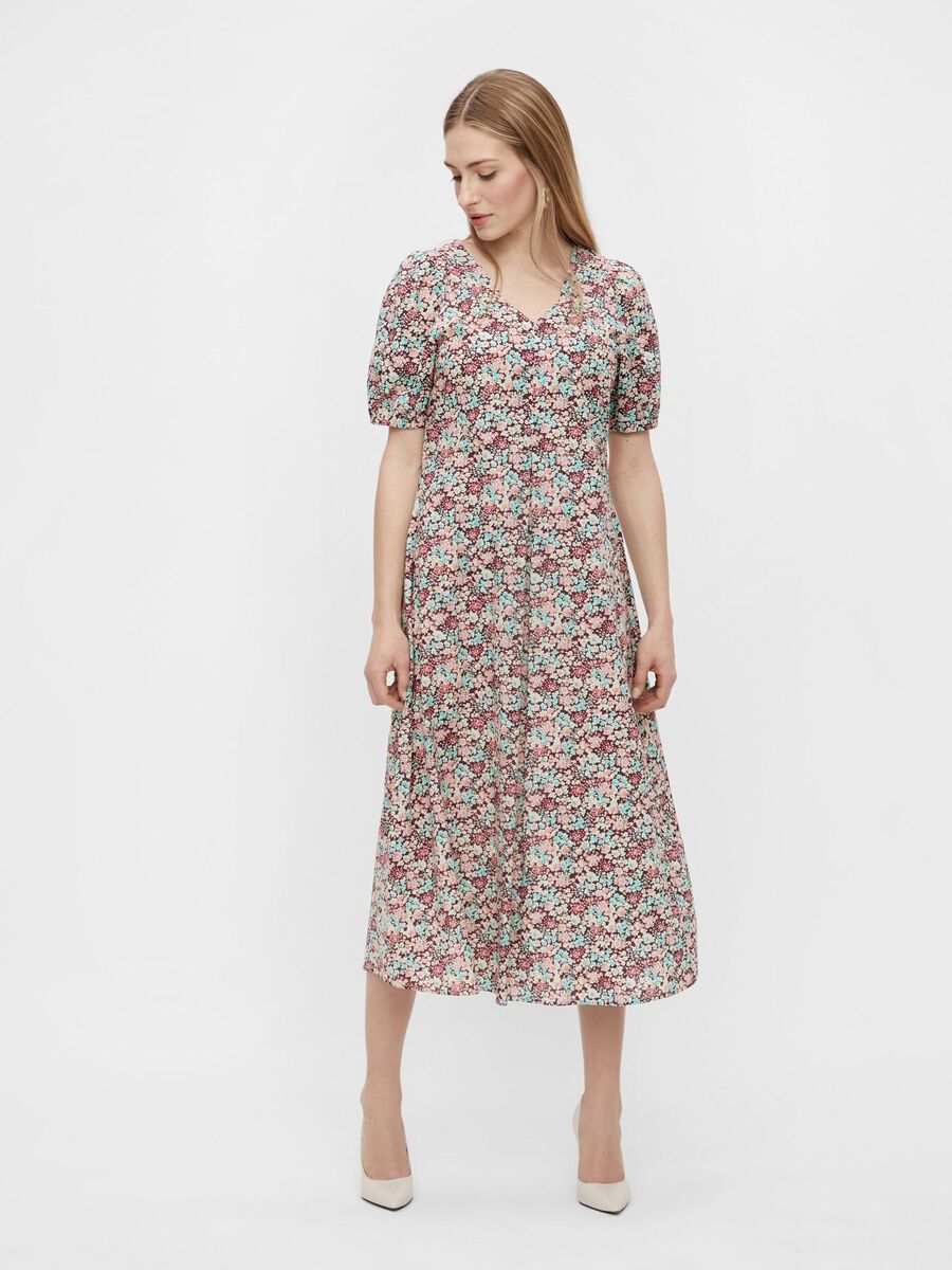 Y.A.S YASTULIA MAXI DRESS, Rosewood, highres - 26025024_Rosewood_887228_003.jpg
