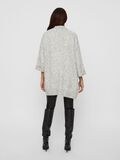 YAS OVERSIZED OPEN-FRONT CARDIGAN, Light Grey Melange, highres - 26015111_LightGreyMelange_004.jpg