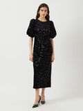 Product image thumbnail - YASSOFIE 2/4 PAILLETTEN MAXI-JURK, Black | 4