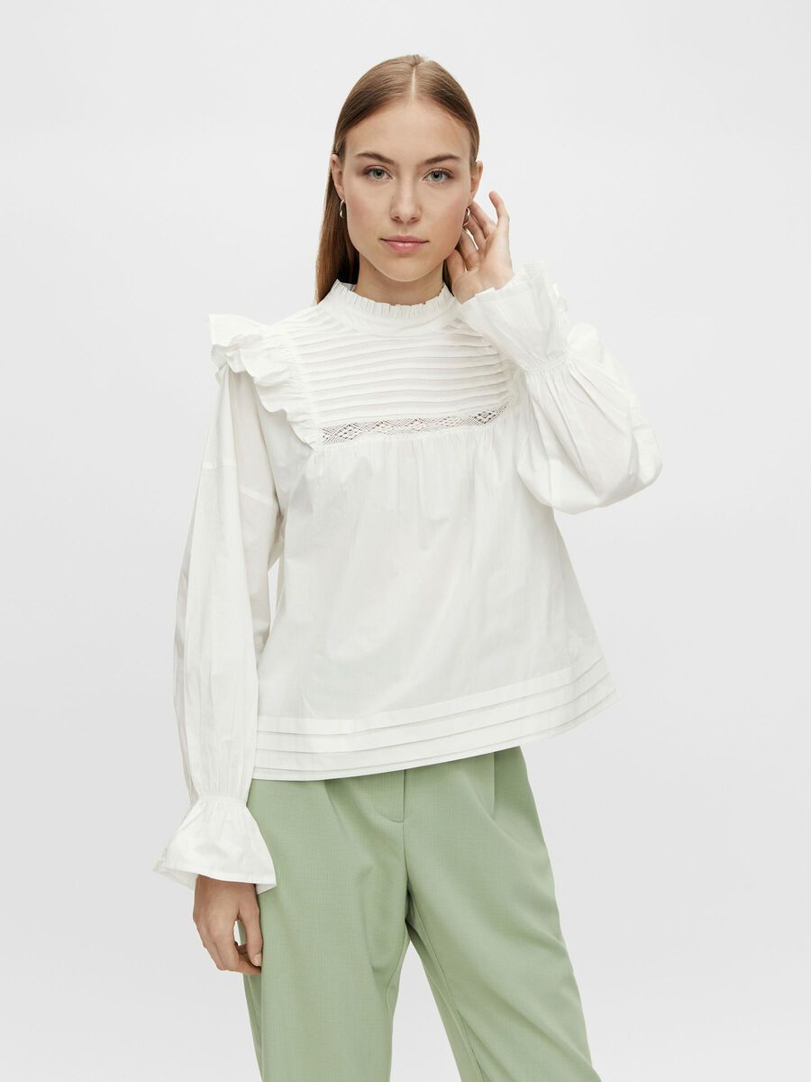 Y.A.S YASDIANE BLOUSE, Star White, highres - 26025349_StarWhite_003.jpg