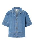 YAS YASCECI 2/4 DENIM SHIRT, Medium Blue Denim, highres - 26038113_MediumBlueDenim_001.jpg