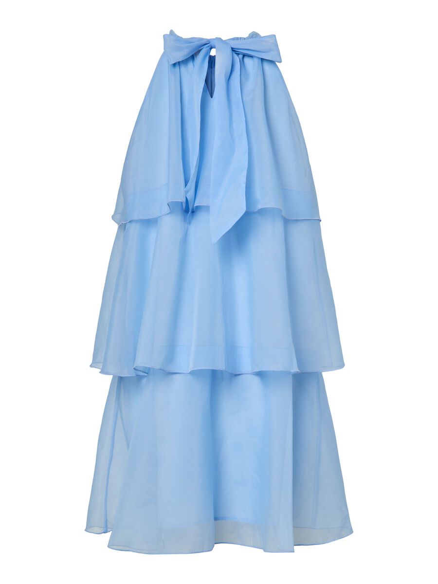 Carousel image - YASELOISE HALTERNECK DRESS, Vista Blue | 6