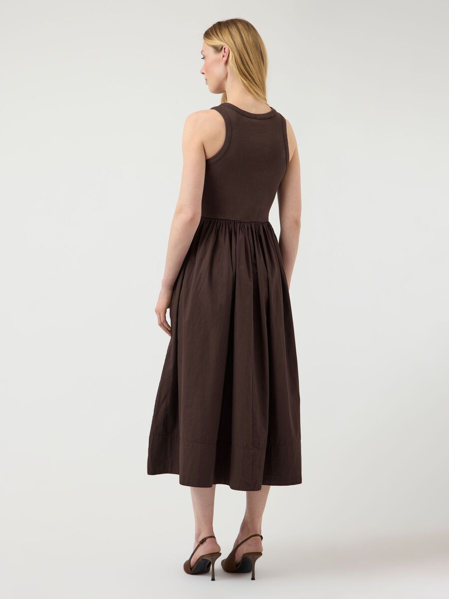 Product carousel image - YASMIRI  MIDI DRESS, Chocolate Brown | 2