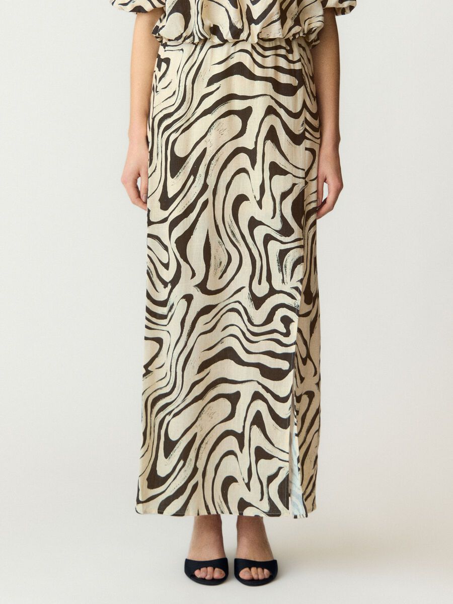 Product tile image - YASOXY HW  MAXI SKIRT, Pristine | 26040760_Pristine_1275687