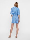 Y.A.S CON STAMPA FLOREALE E SCOLLATURA A V PLAYSUIT, Silver Lake Blue, highres - 26016482_SilverLakeBlue_730627_004.jpg