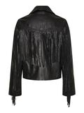 Y.A.S YASFRIMA VESTE EN CUIR, Black, highres - 26034447_Black_002.jpg