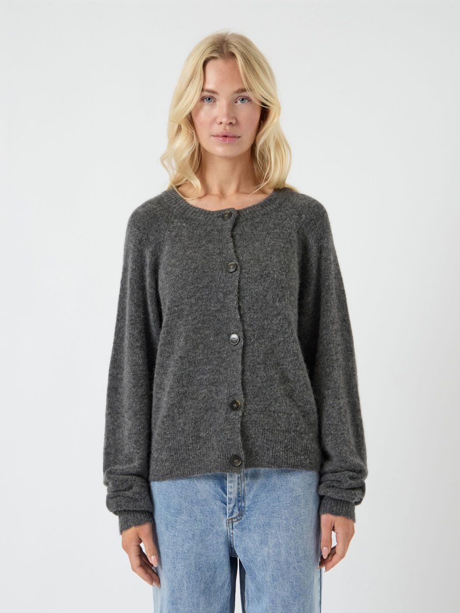 Carousel image - YASJOHI ULL STICKAD KOFTA, Medium Grey Melange | 1
