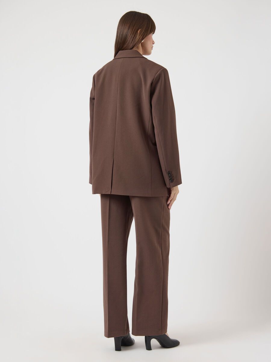Carousel image - YASLIKKA OVERSIZED BLAZER, Chocolate Brown | 2