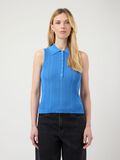 Product image thumbnail - YASTANKI POLO  KNITTED TOP, Marina | 1