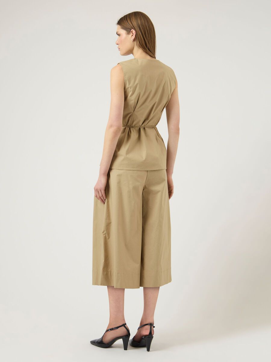 Product carousel image - YASFIMA HW CROPPED TROUSERS, Incense | 2