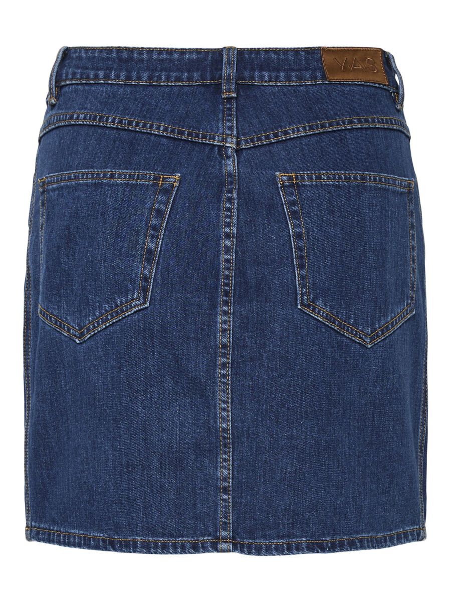 Carousel image - YASLIRA JUPE EN JEAN, Medium Blue Denim | 6