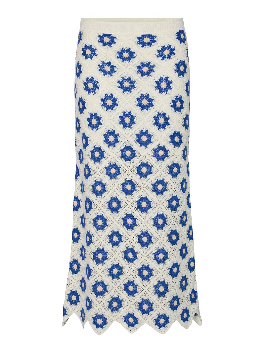 Product carousel image - YASBALIS HMW CROCHET  MIDI SKIRT, Birch | 1