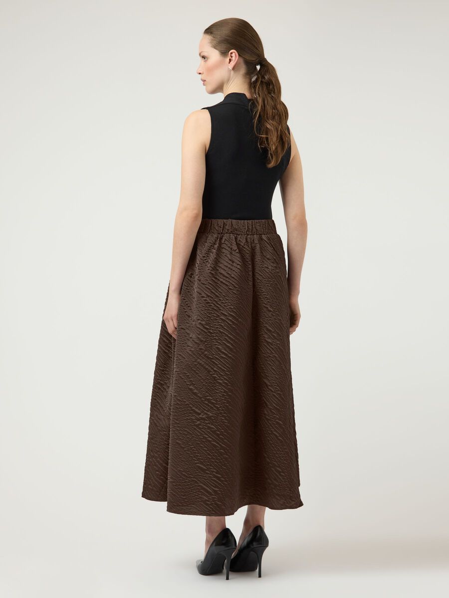 Product carousel image - YASCAMIE MIDIROCK, Chocolate Brown | 2