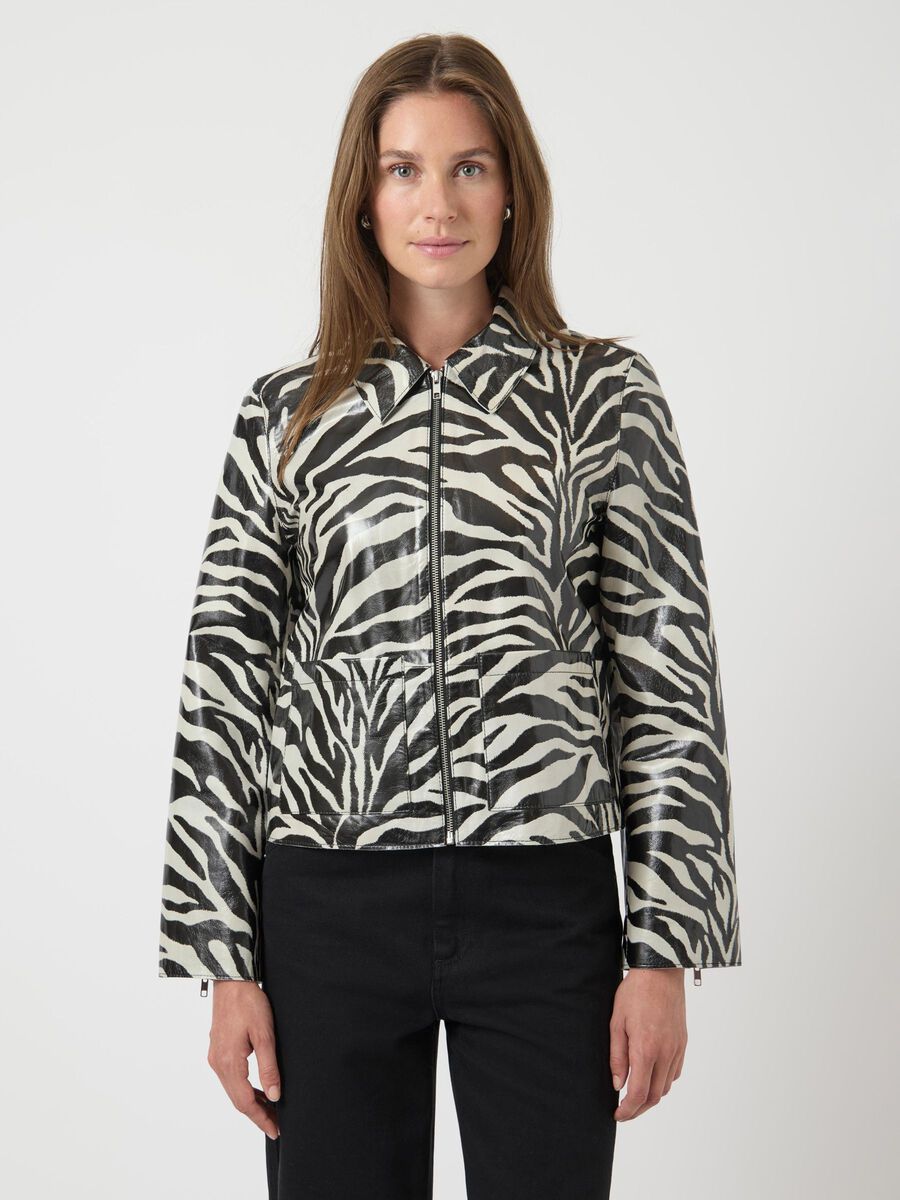 YAS YASZABEA VESTE EN CUIR, Black, highres - 26038690_Black_1217493_003.jpg