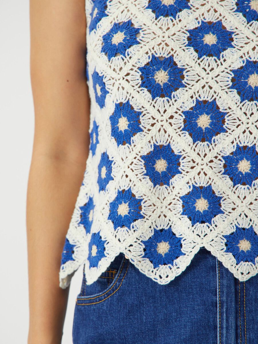 Carousel image - YASBALIS ALL'UNCINETTO TOP, Birch | 3