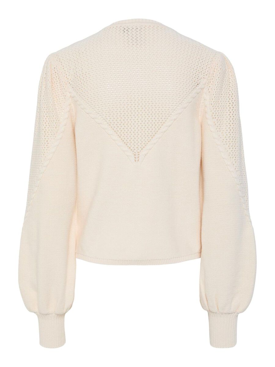 YAS YASMIGAZ KNIT CARDIGAN, Birch, highres - 26036428_Birch_002.jpg