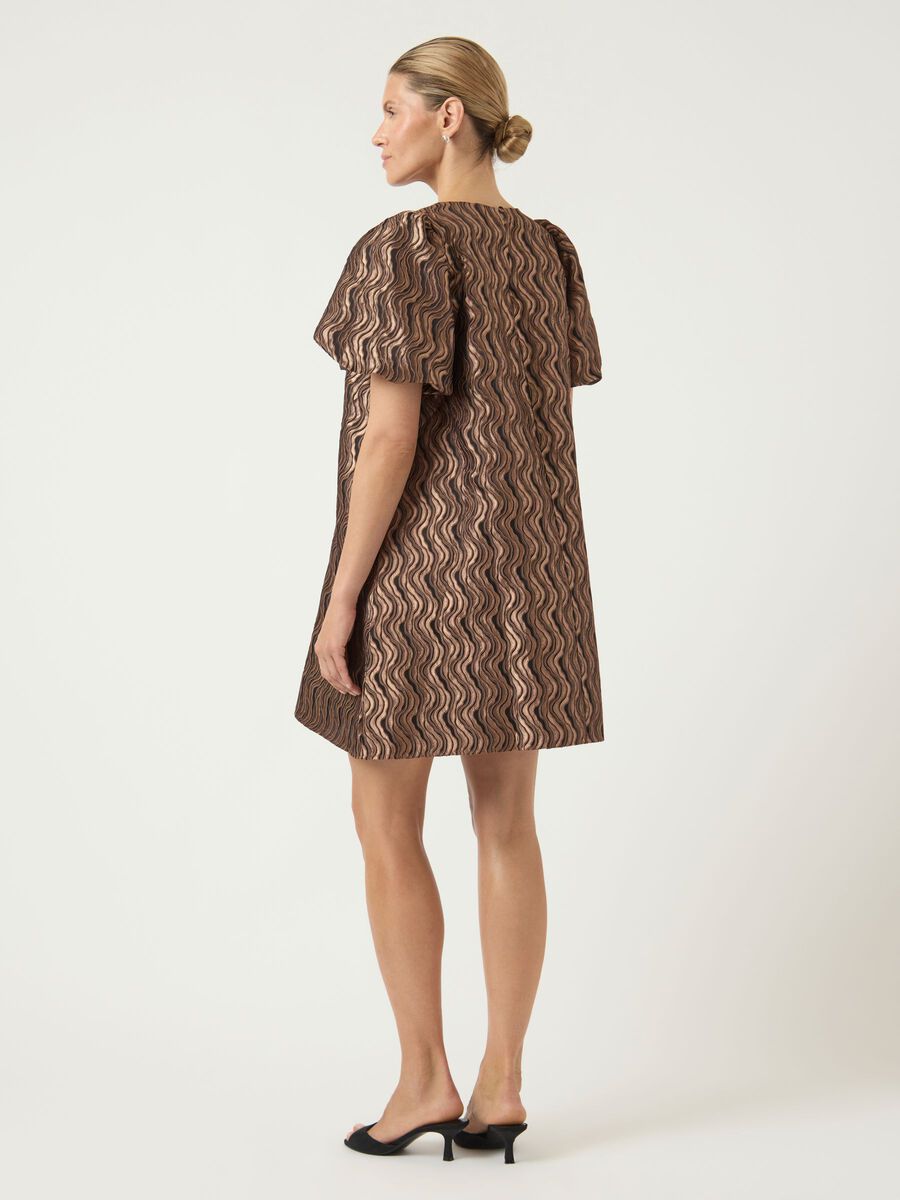 Carousel image - YASSIRLEY MINI DRESS, Mocha Mousse | 2