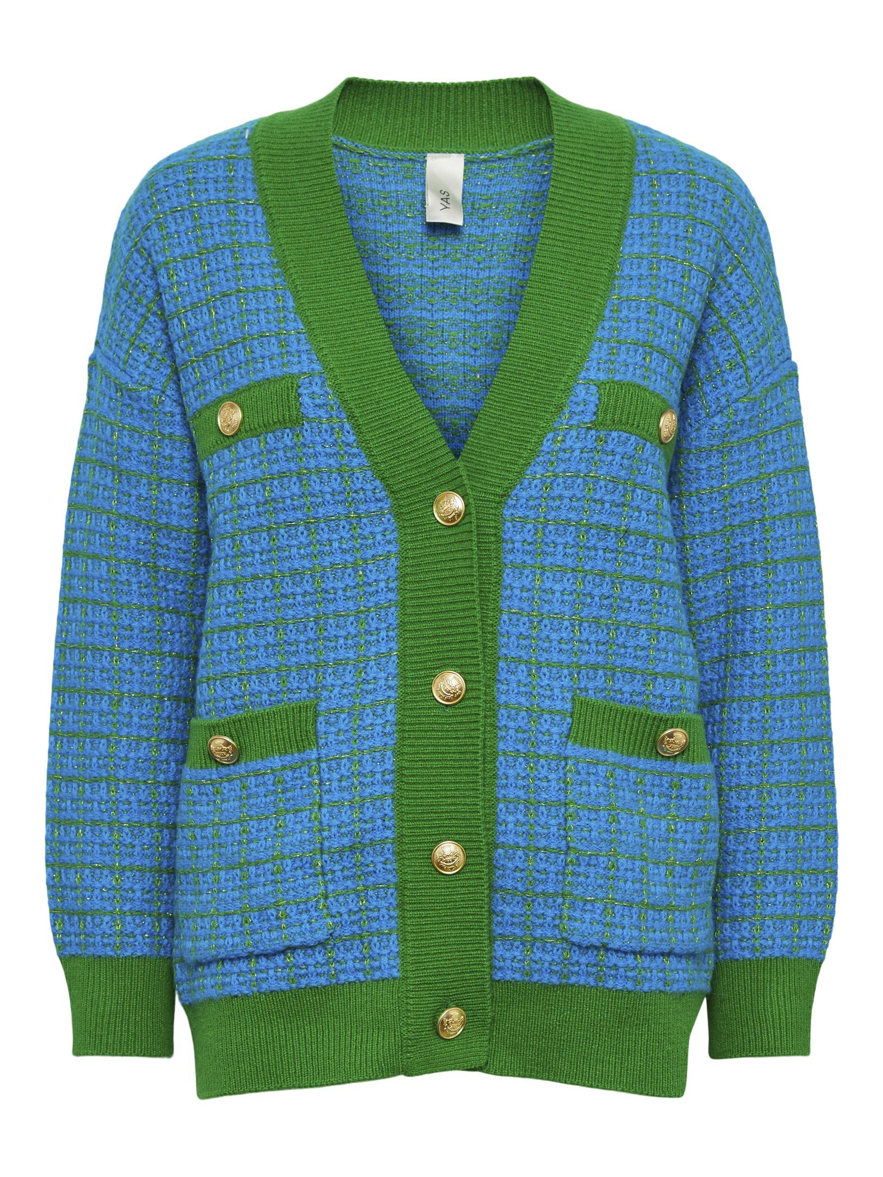 YASLIVIA KNITTED CARDIGAN Green YAS Ireland