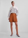 Y.A.S YASMENA LEATHER SHORTS, Leather Brown, highres - 26026416_LeatherBrown_005.jpg