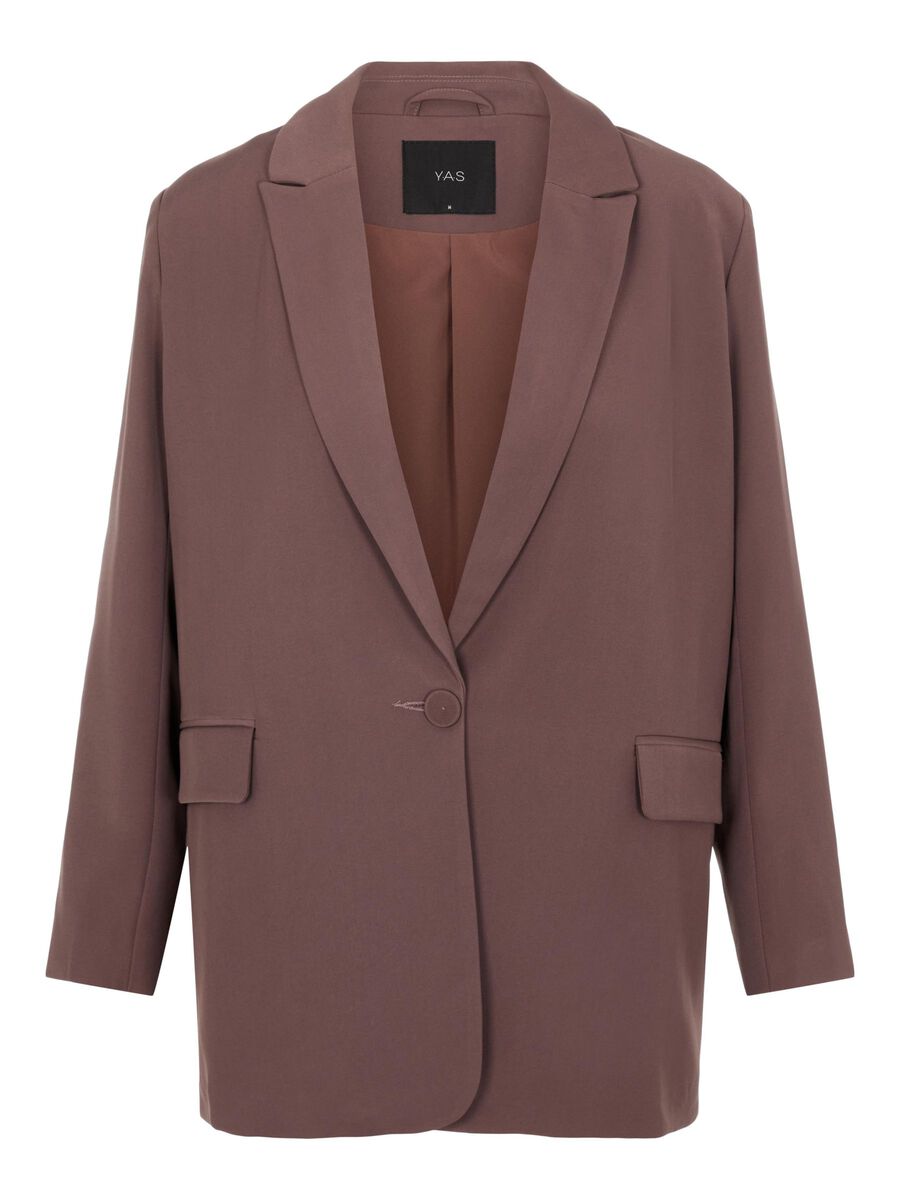 YASULLO OVERSIZED BLAZER Brown YAS® Finland