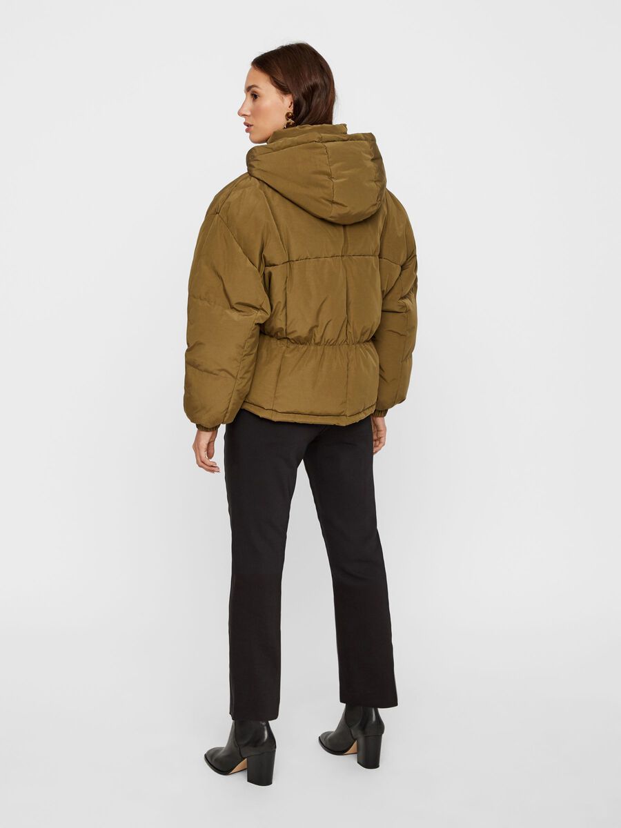 Y.A.S HOODED PUFFER JACKET, Beech, highres - 26017104_Beech_004.jpg