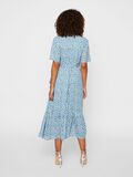 Product image thumbnail - DAISY-PRINT WRAP DRESS, Blue Heaven | 2
